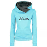 Winter Hoodies Women Pattern Embroidery Long Sleeve Plus Size Fashion Pullovers Sweatshirt Tops Vintage Warm