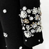 New Star Fashion Heavy Industry Nails Studded Long Dress Dress Dress