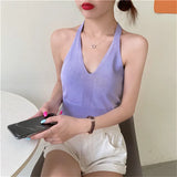 Summer New Net Red Small Sling Vest Female Hot Girl Hanging Sleeveless