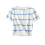 Short Style Ice Silk Knitting 3519025 In Summer-Outfit