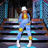 Smile Streetwear 2 Two Piece Set Women Outfits Ladies Tracksuits Female Loose Hoodies Women Joggers Pants Sweat