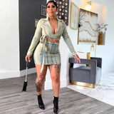 Women's Clothing Winter Explosion Fashion Black And White Stripe Single-Dcupuncture Cardigan Knitted