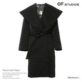 Autumn And Winter Heavy Industry Embroidery Cotton Loose Plate Cape Wind Coat Cotton Coat