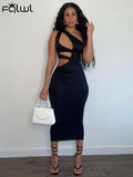 Summer Streetwear One Shoulder Dresses For Women 2022 White Black Red Bodycon Dress Women Hollow Out Sundress Female