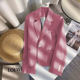 Blazer Women's New Design Temperament In The Early Autumn Of 2025 Small Casual Suit Women's