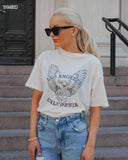 Letters Graphics T-shirt Women O-neck Short Sleeve White Summer Shirt Tops High Streetwear Tees Casual Woman Pullovers-Outfit