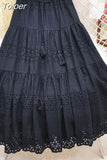 Women High Waist Streetwear All-match Chic Basic Sweet A Line Harajuku Chic Simple Skirt Spring Summer