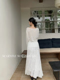 Xixi 2025 Summer New Temperament Is Thin And High-Rise Half-Dressed Dress Dress