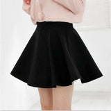 New Summer Women's Style Korean Skirts Fashion Sexy Girl Mini Elastic Pleated Skirt for Female JYF