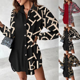 Independent Station Women's Wear New Long-Sleeved Button Fashion Commuter Shirt-Outfit