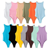 2024 New Ins Style Sexy Tight-Fitting Vest Women's Sleeveless Jumpsuit Trend-Outfit