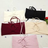Design-Scuffed Short-Scared Slings With Small Umbils-Free Sleeveless