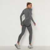 New Gym Set Women Seamless Fitness Bra Sport High Waist GYM Sexy Booty Leggings Push Up Pants Leggins Workout