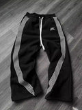 Selling Casual Large-Size Trousers Men's Trend With Sweatpants Men's Loose Trend Plus Velvet Couple