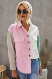 Block Button Front Shirt with
