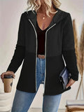 Autumn And Winter Fashion New Splicing Large-Size Casual Loose Coat Women's