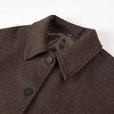 Toloer Spring And Autumn Women's Fashion Casual Lapel Versatile Two-Color Hair Short Coat-Outfit