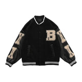 Bomber Jackets Men's Coat Harajuku Baseball Jacket 2021 Autumn Unisex Boyfriend Style Varsity Hiphop