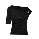 Homemade New Women's Dress Classic Asymmetrical Nylon Top
