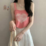 And Spicy Love Slim Slim Sling Vest Women Summer Irregular Short Hottie Short Blouse