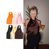 And Winter New Original Design Temperament Commuting Slim Thin Buckle Coat Sleeveless Outer
