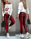 Women Jogger Winter Pants For Plus Size Top Sets Two Piece Set Women's 2022 Pants Suit Female Met Warm Tops