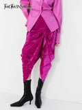Casual Irregular Skirt For Women High Waist Loose Solid Midi Skirts Female Korean Fashion Clothing 2022 Style