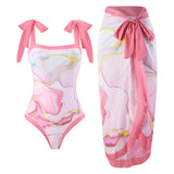 Toloer One-Piece Bikini Suit Women's Bikini Three-Piece