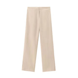 New Lining Button-Button Vest 8010600 Open Straight Trousers