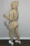Long Sleeve Hooded Sweatsuit with