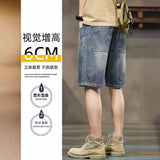 Loose Boys Casual Pants Five-Point Trousers New Thin Men's Workwear Brand Summer 2025 Shorts Five