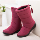 Women Boots Female Down Winter Boots Waterproof Warm Ankle Snow Boots Ladies Shoes Woman Warm Fur Botas Mujer Casual