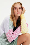 Trendyol With Color Block Knitwear Cardigan