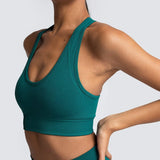 2 Piece Sport Gym Clothes Fitness Set Squat Proof Pant Seamless Leggings Sport Bra Sportwear Crop Top Active Workout
