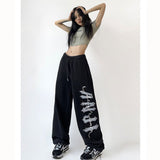 Winter Trend Casual Sweatpants H-Pham Draw Rope Trousers Jazz Dance Dance Printed