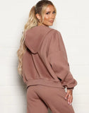 Casual Zipper Hoodes And Pant 2 Piece