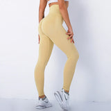 NEW Women High Waist Sports Pants Seamless Gym Leggings Female Running Training Fitness Gym Women