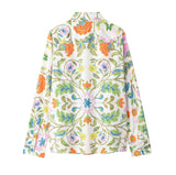 Summer Series Printed Poplin Shirts 2183260 Printed Trousers 2183249-Outfit