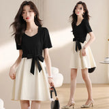 Dress Women's 2025 New Look Good Wear Ootd A Set Of Two Sets Of Fire Age