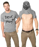 printed men's T-shirt summer fashion creative English double-sided animal head men's short sleeved