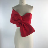 Bow Wrapped In Bras And Shoulders With Short Shirt Women Women Tops Direct