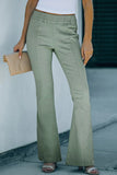 Detail Elastic Waist Flare