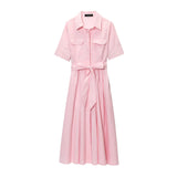 Spring New Temperament French Style Thin Temperament Goddess Fan Shirt Skirt