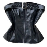 Women's Top 2025 New Sexy Breast-Skin Locomotive Suit With Hot Babes Short-Cut Umbilish T-Shirt