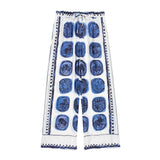 Spring Printed Casual Shirt 2792137 Printed Slacks 2781127-Outfit