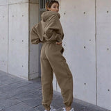Hot Autumn And Winter Women's New Leisure Sweat Jacket Sports Suit