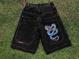 Shorts Y2K Hip Hop 2023 Original Gothic Pocket Baggy Jeans Shorts Man-Outfit