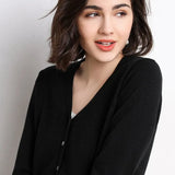 Women 2019 Autumn New Women Solid Cardigan Long Sleeve Knitted Sweater Women Open Stitch Casual Sweaters Za Lady