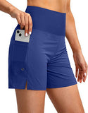 Shorts Pocket Five Points Female Fitness Yoga Fitness Golf Tennis Sports Shorts-Outfit