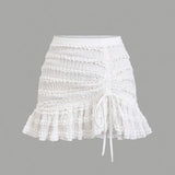 Temperament Sweet Age Reduction Short Sling Vest High Waist Fluffy Cake Skirt 2025 New Summer